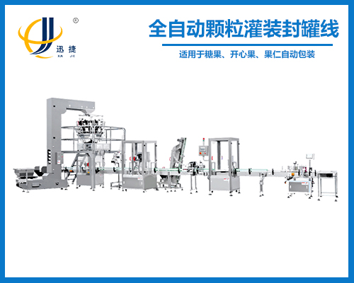 全自動(dòng)顆粒灌裝封罐線
